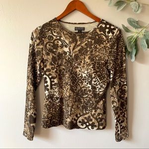 90s style/Lizzie McGuire looking Printed Top